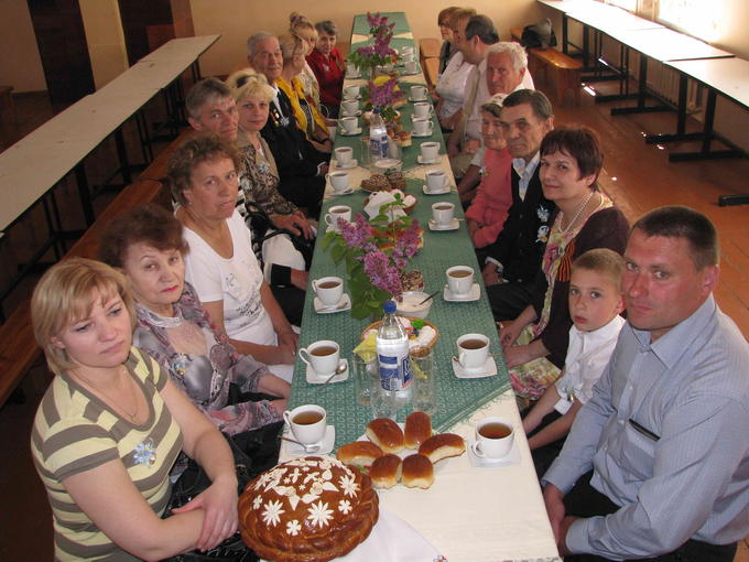 Деревские - гости в родной школе № 2. 2012.